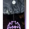 Dameco Aufhänger Fledermaus Fensterdekoration 13 LEDs