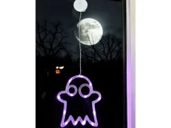 Dameco Aufhänger Gespenst 13 LEDs 18.5 x 20 cm