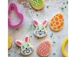 Decora Ausstechformen und Schablonen Set -Hase und Ei 4-teilig