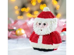 Decora Backform 3d Weihnachtsmann 3d, Metall, Grau, Antihaftung