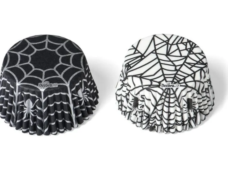 Decora Muffin-Backform Halloween Spinnen ø 5 cm, 1 Stück
