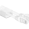 Delock Kabel-Clip weiss 2 Stück