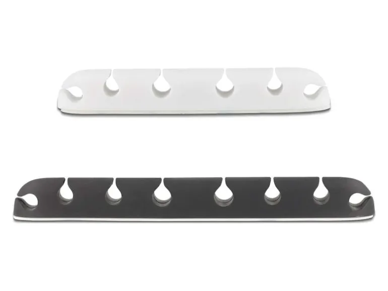 Delock Kabelhalter Kombi Set 4 Stück