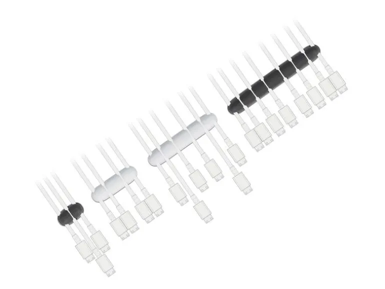 Delock Kabelhalter Kombi Set 4 Stück