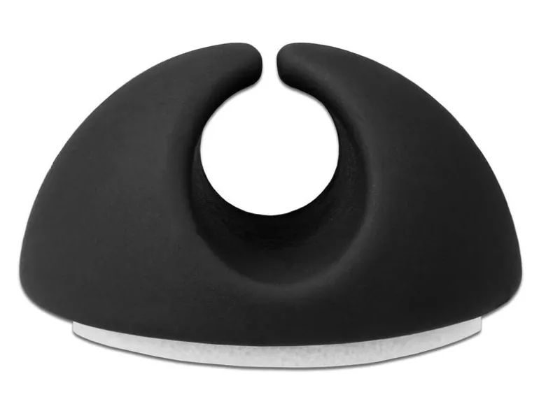 Delock Kabelhalter 35mm, für 1 Kabel, selbstklebend 6 Stück
