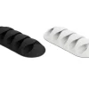 Delock Kabelhalter 66mm, für 5 Kabel, selbstklebend 6 Stück