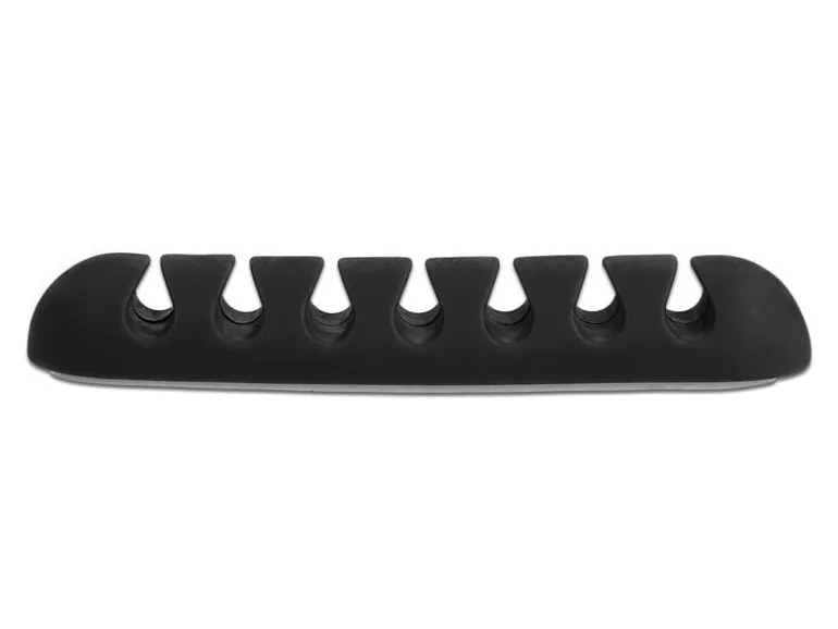 Delock Kabelhalter 82mm, für 7 Kabel, selbstklebend 6 Stück