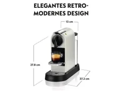 De'Longhi Kaffeemaschine Nespresso CitiZ EN167.W Weiss