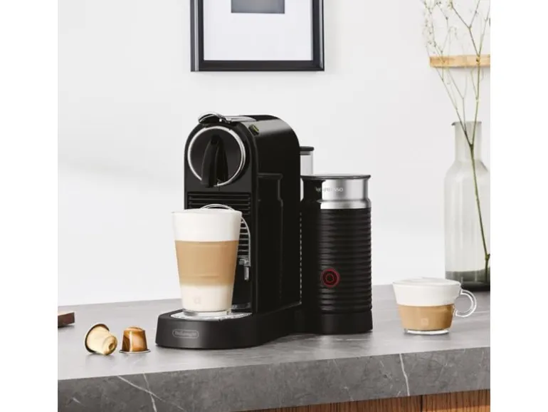 De'Longhi Kaffeemaschine Nespresso CitiZ & Milk EN267.BAE Schwarz