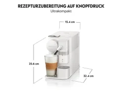 De'Longhi Kaffeemaschine Nespresso New Lattissima One EN510.W Weiss