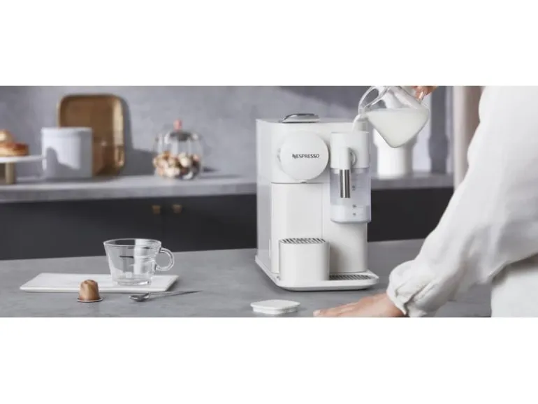 De'Longhi Kaffeemaschine Nespresso New Lattissima One EN510.W Weiss