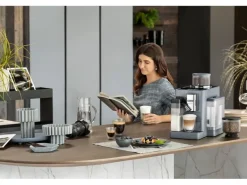 De'Longhi Kaffeevollautomat Rivelia EXAM440.55.G Pebble Grey