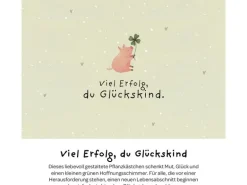 Die Stadtgärtner Pflanzenkästchen «Viel Erfolg du Glückskind»