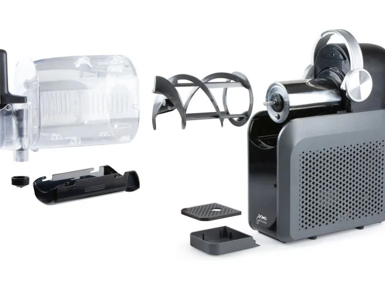 Domo Glacemaschine DO9308I 1.8 l, Schwarz/Silber