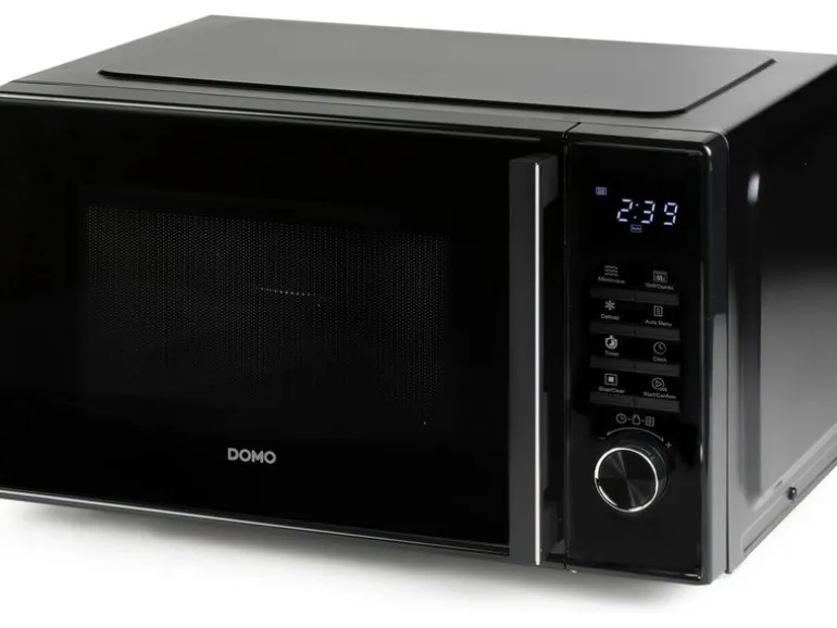 Domo Mikrowelle mit Grill DO22501G Schwarz