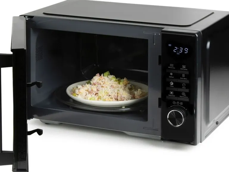 Domo Mikrowelle mit Grill DO22501G Schwarz