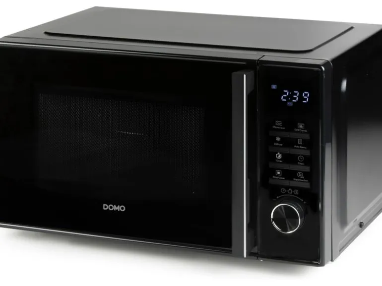 Domo Mikrowelle mit Grill DO22501G Schwarz