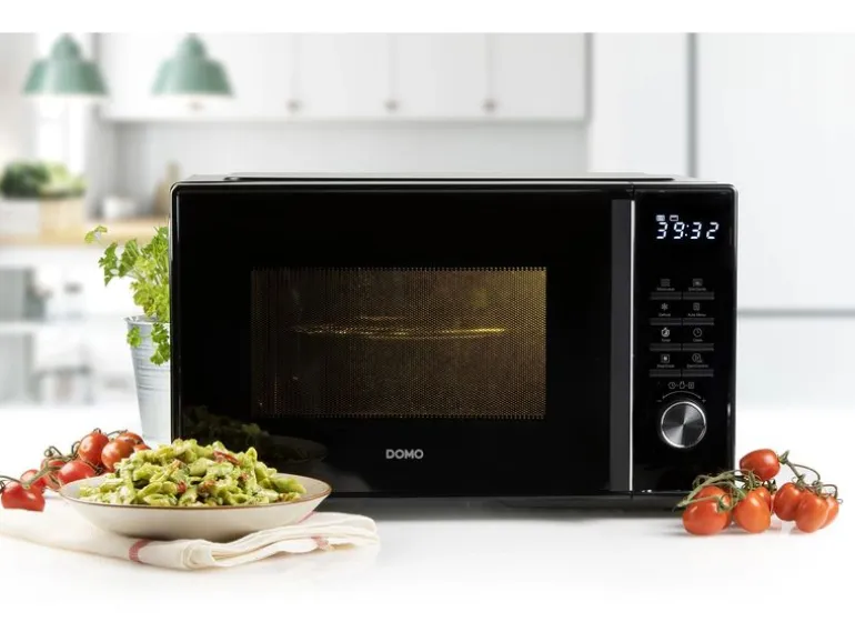 Domo Mikrowelle mit Grill DO22501G Schwarz