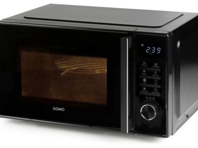 Domo Mikrowelle mit Grill DO22501G Schwarz