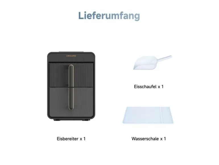 Dreame Eiswürfelmaschine 12 kg/24h