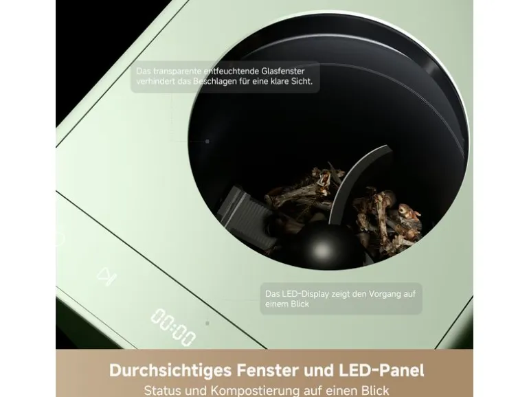 Dreame Wifi Speisereste-Entsorger 2.5 l, Grün
