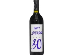 Dreams and Fantasy Geschenkidee Rotwein Happy Birthday 30 Lila, 750 ml
