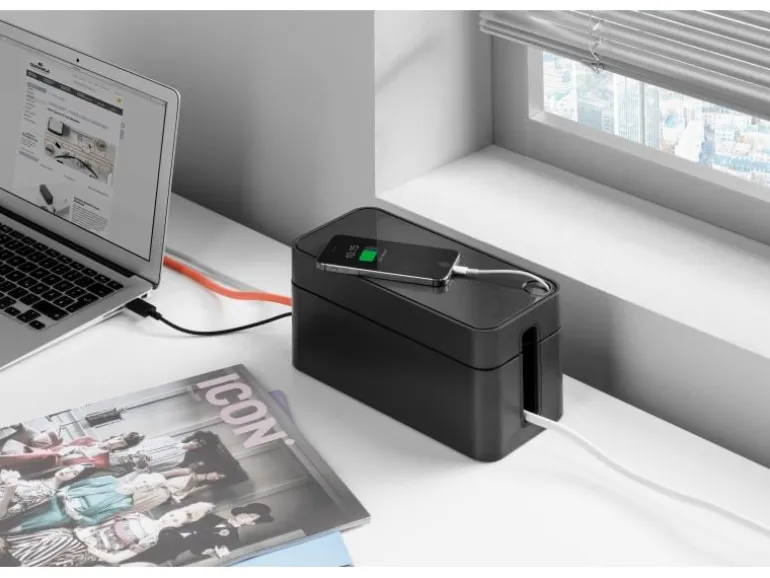 DURABLE Kabelbox Cavoline S, Graphit