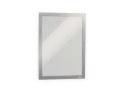 DURABLE Präsentationsrahmen Duraframe A4 2 Stück Silber