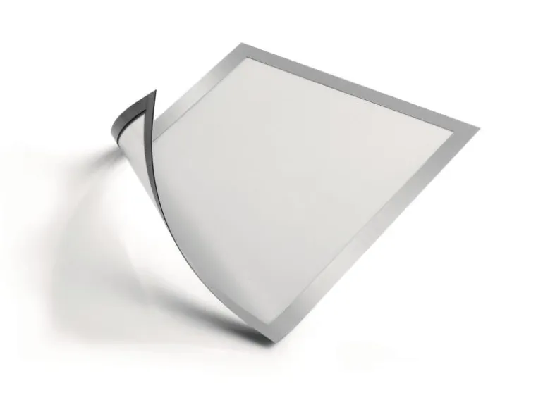 DURABLE Präsentationsrahmen Duraframe Magnetic A4 5 Stück Silber