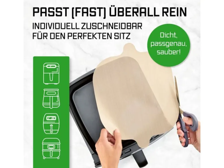 EASYmaxx Dauerbackfolie quadratisch 2 Stück