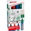 edding Flipchart-Marker 383, 4 Stück