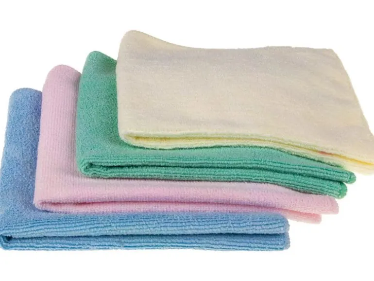Edi Baur Mikrofaser-Reinigungstuch Universal 5 Stück, Rosa