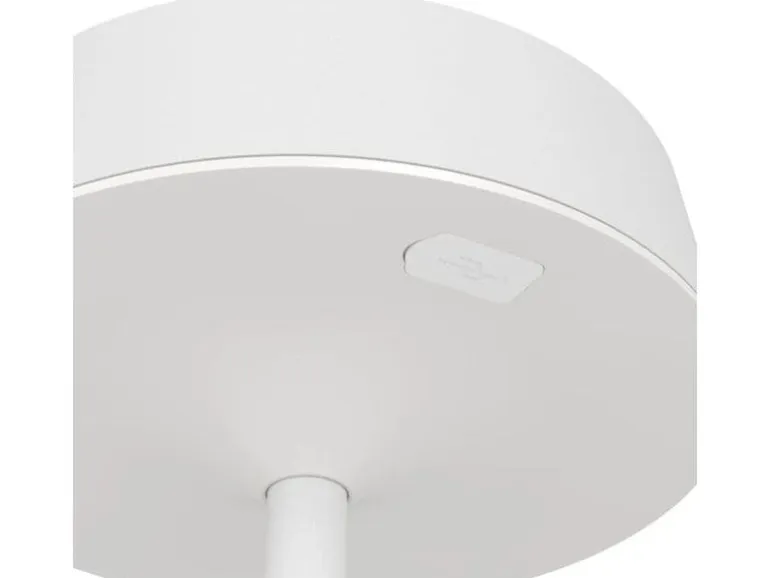EGLO Leuchten Akku-Tischleuchte Simeri SOLAR-LED – Touch Weiss