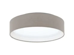 EGLO Leuchten Deckenleuchte PASTERI 1 1x 11 W 3000 K, Taupe