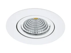 EGLO Leuchten Einbauspot Saliceto 1 Rund 1x 6 W 2700 K, Weiss
