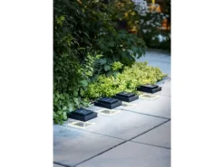 EGLO Leuchten Gartenlicht Solarleuchte – Boden Schwarz