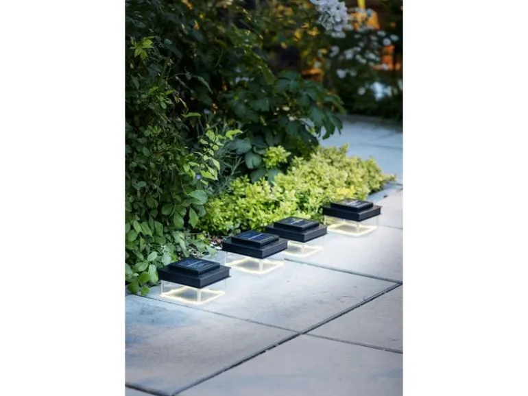 EGLO Leuchten Gartenlicht Solarleuchte – Boden Schwarz