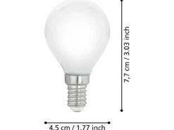 EGLO Leuchten Lampe 4.5 W E14 Warmweiss