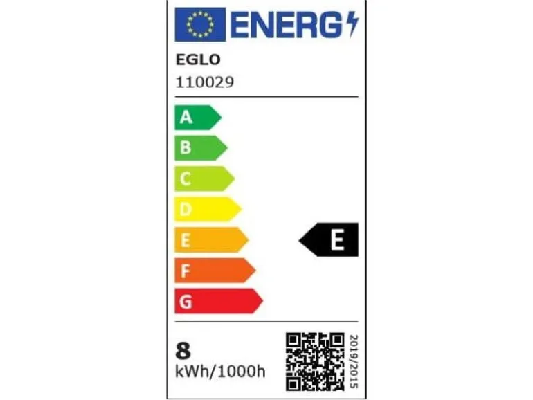 EGLO Leuchten Lampe 7.3 W E27 Warmweiss