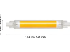 EGLO Leuchten Lampe 8 W R7S Warmweiss