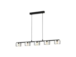 EGLO Leuchten LED-Pendelleuchte COPILLOS LED 5 x 5.4W 3000K Silber