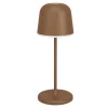 EGLO Leuchten MANNERA-S Tischlampe in/outdor LED Touch Rost Braun