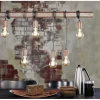 EGLO Leuchten Pendelleuchte TOWNSHEND 4 6x E27 Antik-Braun