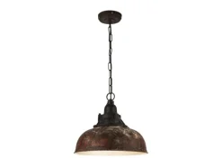 EGLO Leuchten Pendelleuchte GRANTHAM 1 1x E27 Braun