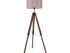 EGLO Leuchten Stehleuchte LANTADA nuss exkl. E27 1x60W
