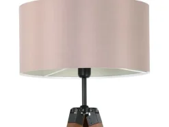 EGLO Leuchten Stehleuchte LANTADA nuss exkl. E27 1x60W