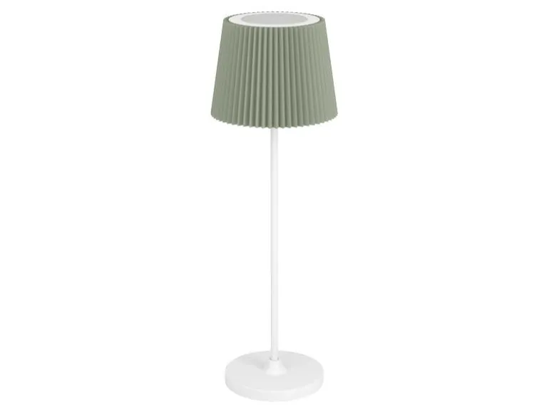 EGLO Leuchten Tischleuchte Leonero Akku H:370 LED-CCT Touch Grün/Weiss