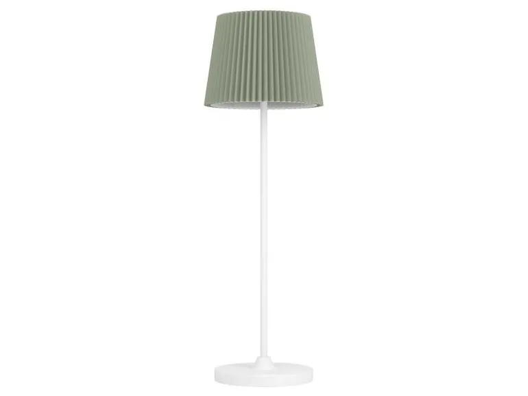 EGLO Leuchten Tischleuchte Leonero Akku H:370 LED-CCT Touch Grün/Weiss