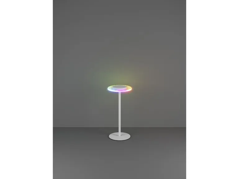 EGLO Leuchten Tischleuchte TREPELLA Akku LED-RGBW Touch Weiss
