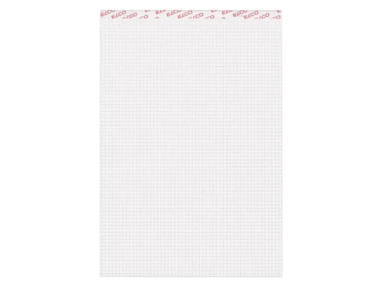ELCO Notizblock A4 70 g/m² ,4 mm kariert, 5 Stück